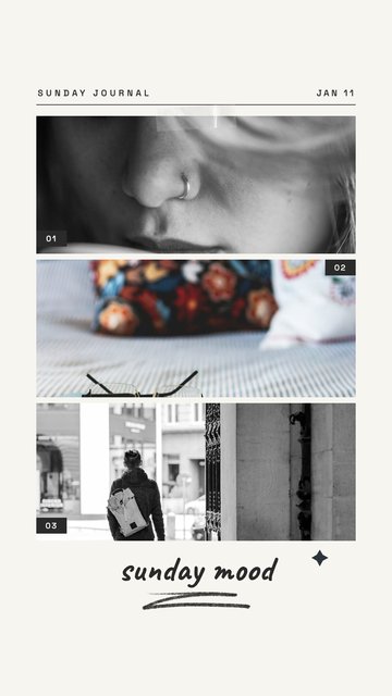 Sunday Mood – Minimal Instagram story templates