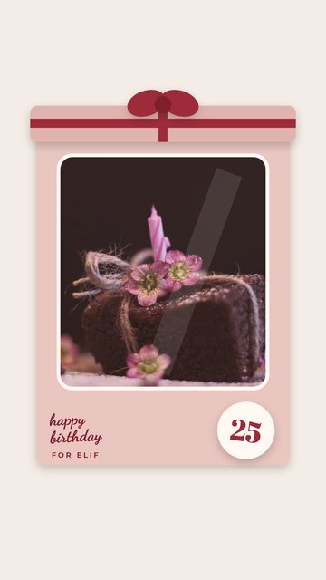 Cake Box – Modelos de aniversário para stories do Instagram