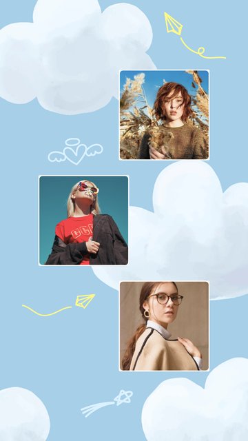 Cloud Nine – Modèles de stories Instagram : fun