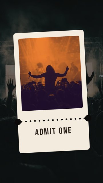 Ticket – Freunde & Familie: Instagram-Story-Vorlagen