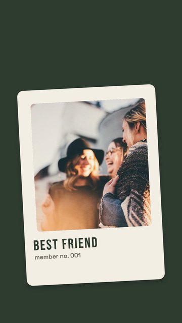Member Card – Friends & Family Instagram story templates