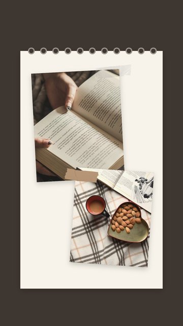 Spiral Notebook – Scrapbook Instagram story templates