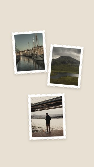 Stamps – Plantillas de viajes para historias de Instagram