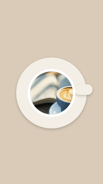 Cup – Modelos de comida para stories do Instagram