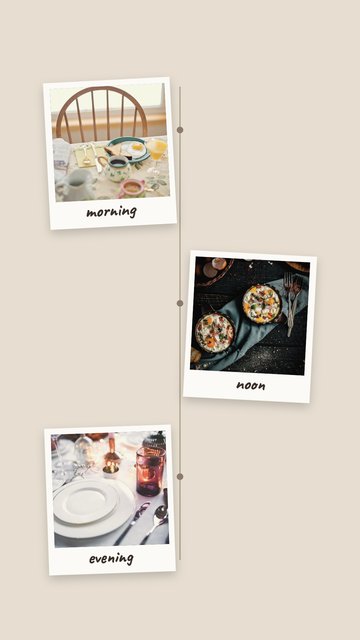 Meals of the Day – Food Instagram story templates