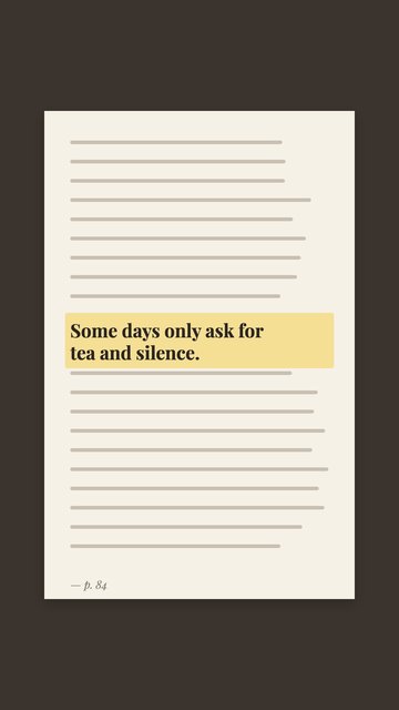 Underlined – Modèles de stories Instagram : citations