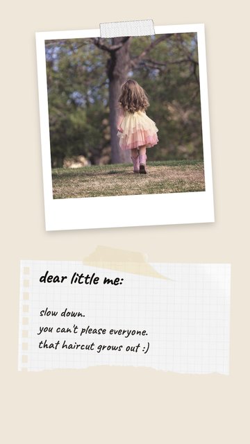 Younger Self · Notebook – Sprüche: Instagram-Story-Vorlagen