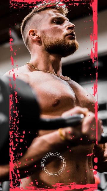 Red Splash – Modèles de stories Instagram : sport