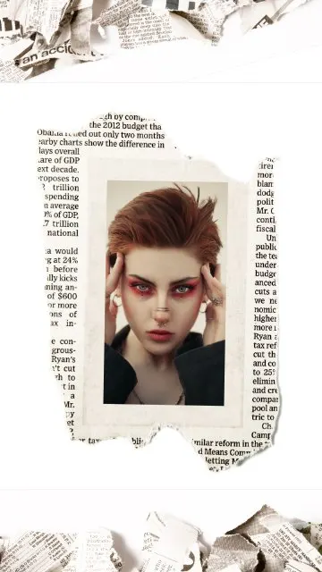 Newsprint Frame