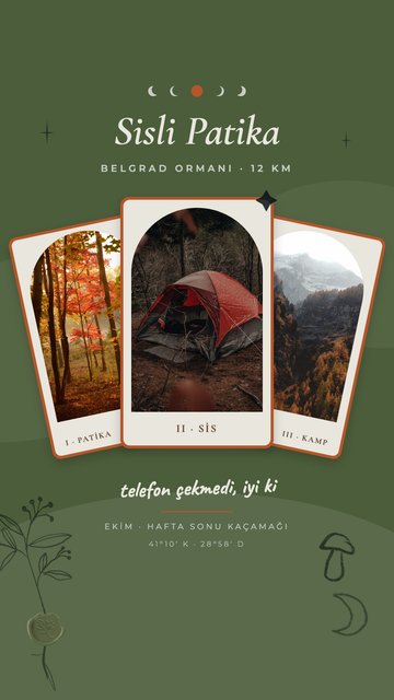 Sisli Tarot – Seyahat Instagram story şablonları