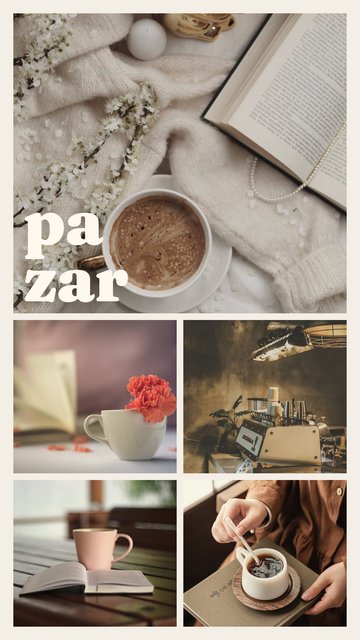 Pazar Izgarası – Photo Dump Instagram story şablonları