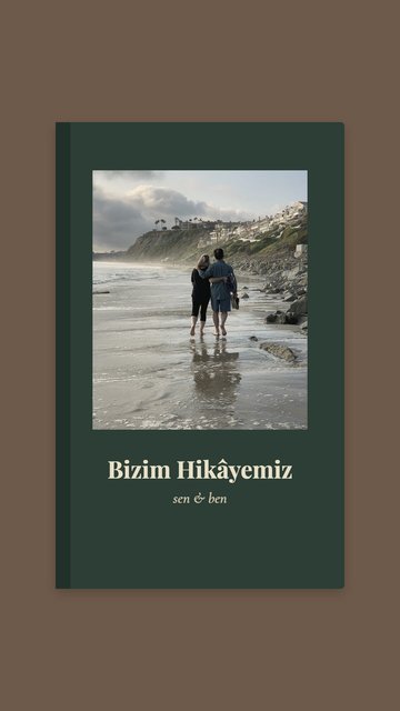 Kitap Kapağı – Aşk Instagram story şablonları