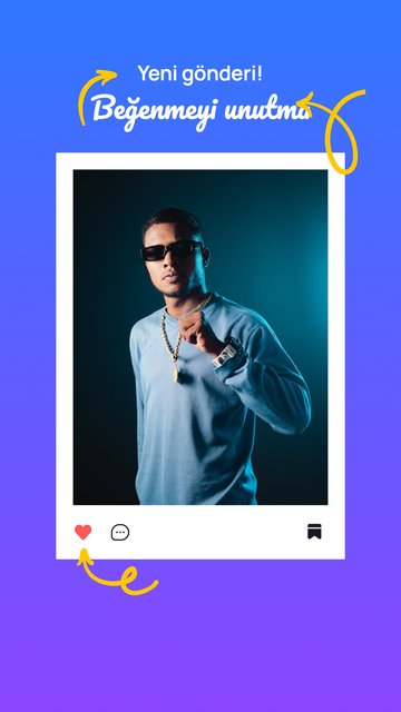 Yeni Gönderi – Eğlenceli Instagram story şablonları
